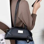 Isabella Arc - shaped Shoulder Bag